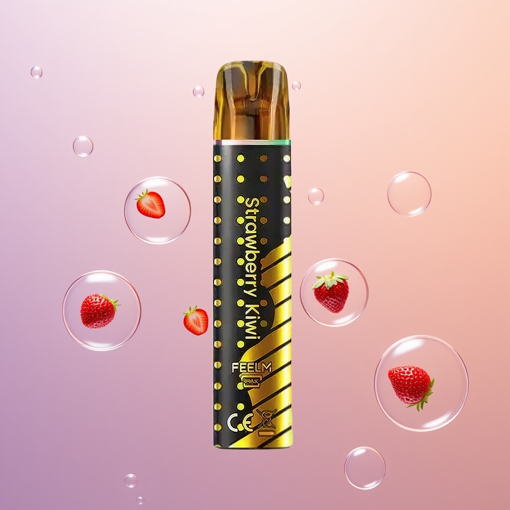 JNR Black&Golden 600+200 Jordbær Kiwi 550mAh 2ml
