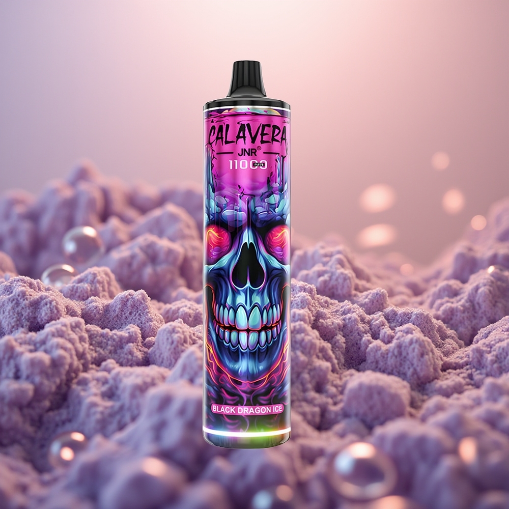 JNR Calavera 11000 Sort Drage Is med Type-C og 21ml
