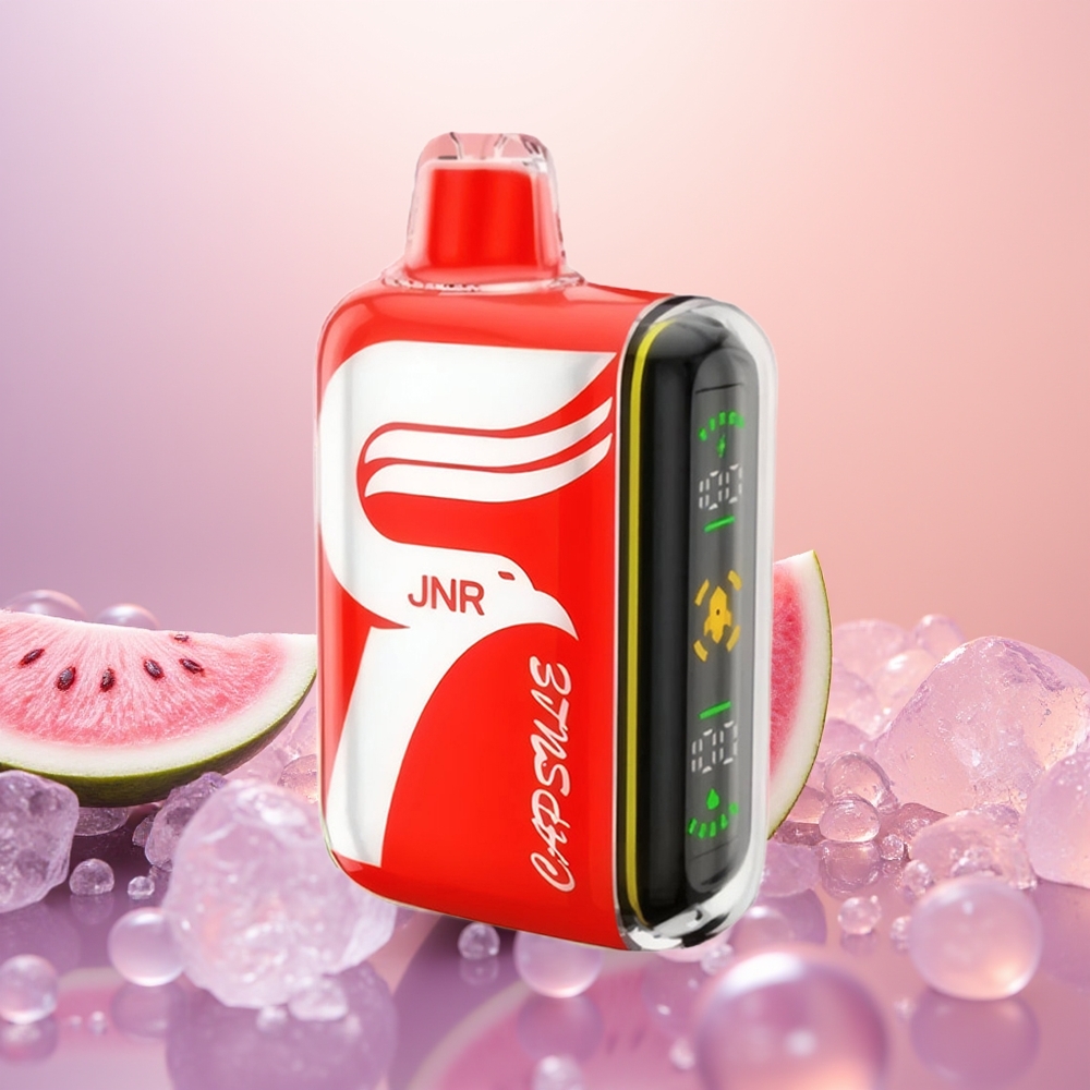 JNR Capsule 15000 Vandmelon Is med Dual Mesh Coil og Smart LED Display