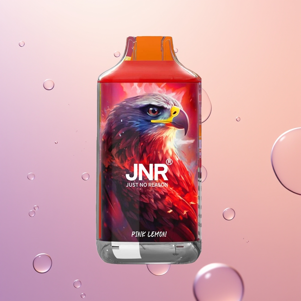 JNR Falcon 16000 Rosa Citron Dual Mesh 850mAh Type C LED 0% 2%