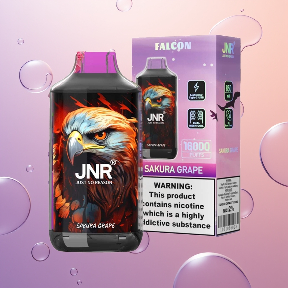 JNR Falcon 16000 Sakura Vin Dual Mesh & Smart LED