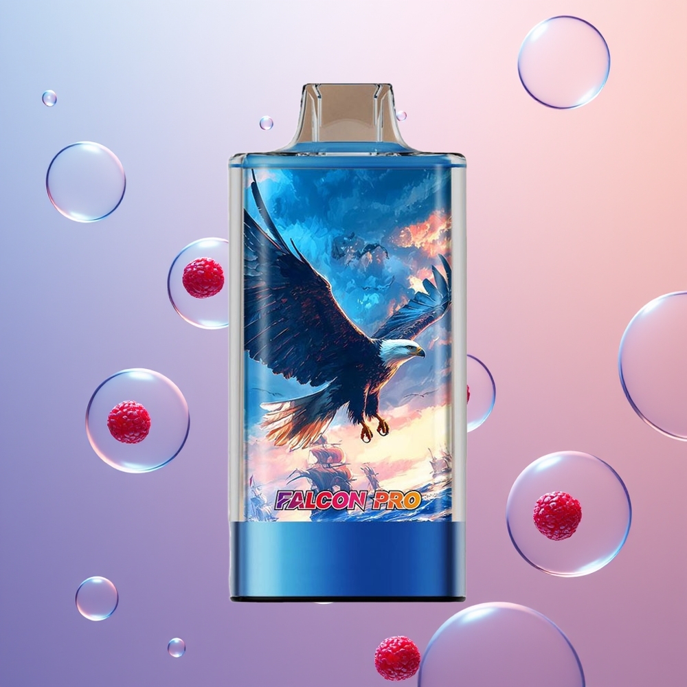 JNR Falcon Pro 28000 Blå Hindbær Kirsebær 30ml Dual Mesh