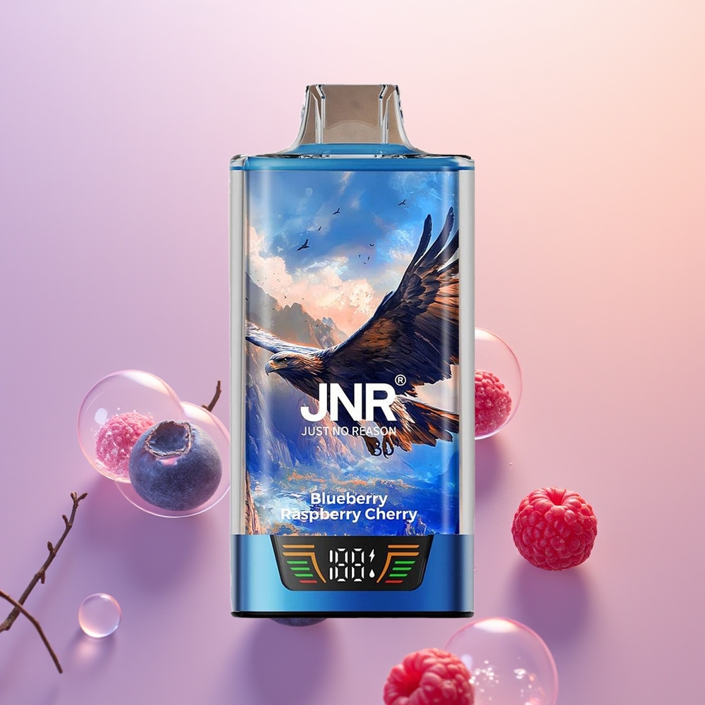 JNR Falcon Pro 28000 Blåbær Hindbær Kirsebær 30ml 950mAh