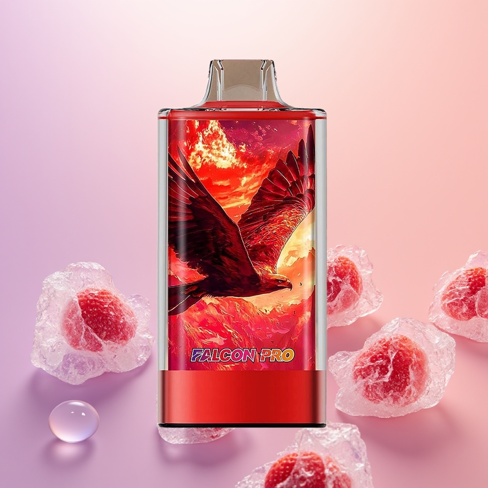 JNR Falcon Pro 28000 Jordbær Vandmelon Is med Smart Display og Dual Mesh Coil