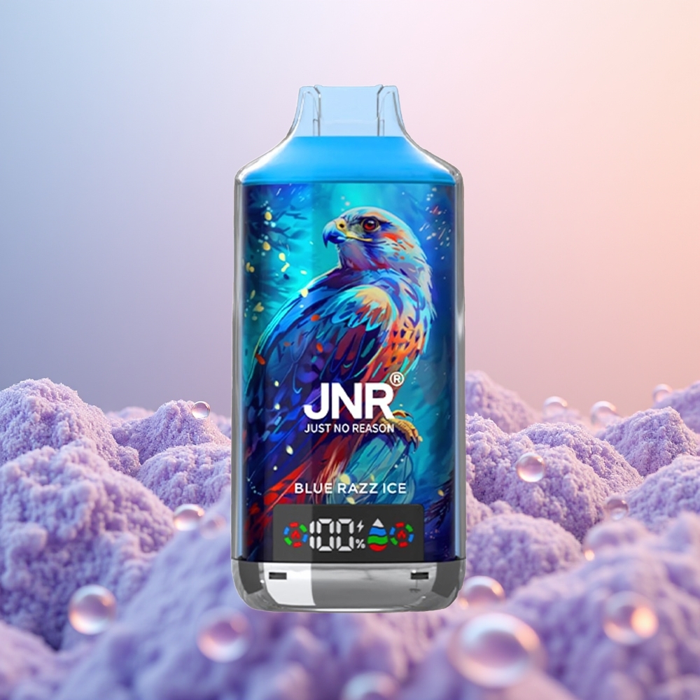 JNR Falcon X 18000 Blå Hindbær Is Dual Mesh & Type-C