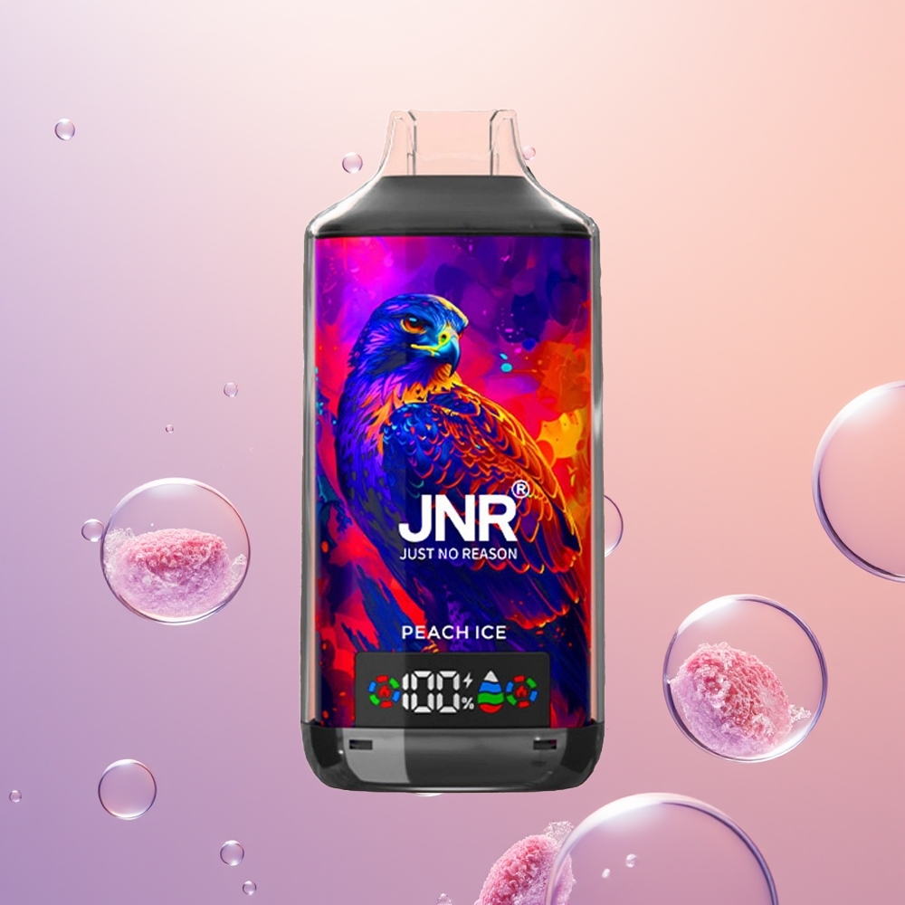 JNR Falcon X 18000 Fersken Is 18000 Puffs 24ml