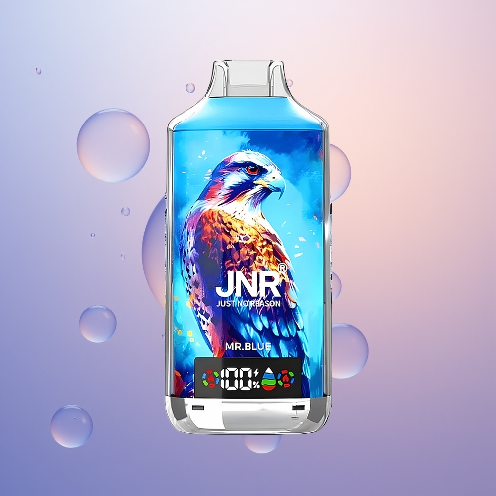 JNR Falcon X 18000 Hr. Blå Dual Mesh & 24ml
