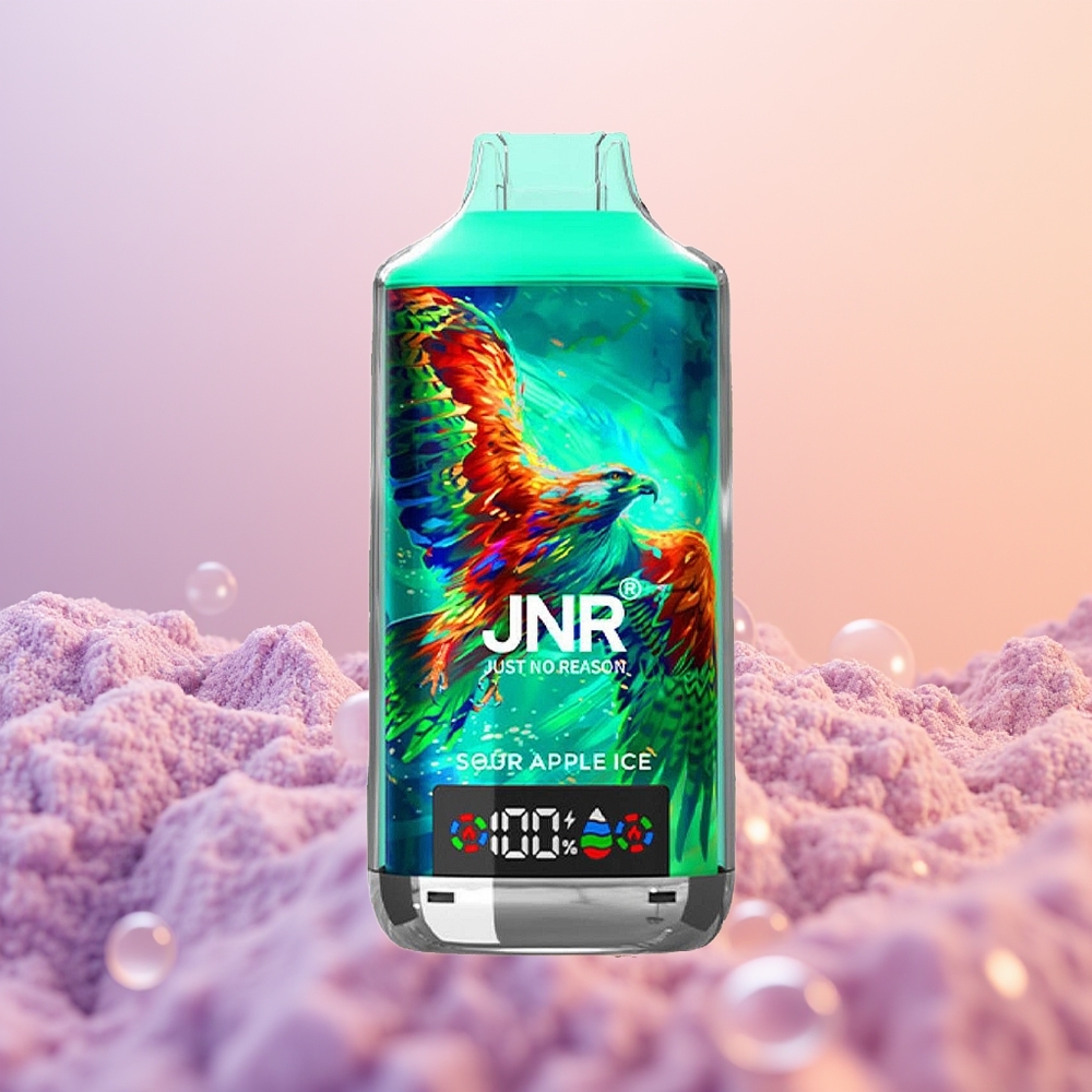 JNR Falcon X 18000 Sur Æble Is Dual Mesh 24ml Digital Type-C