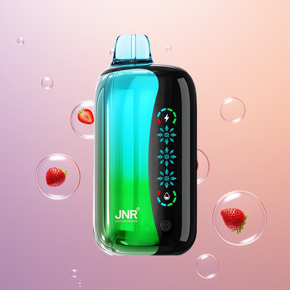 JNR Flex Ice 21000 Jordbær Kiwi Is Justerbar 26ml Dual Mesh