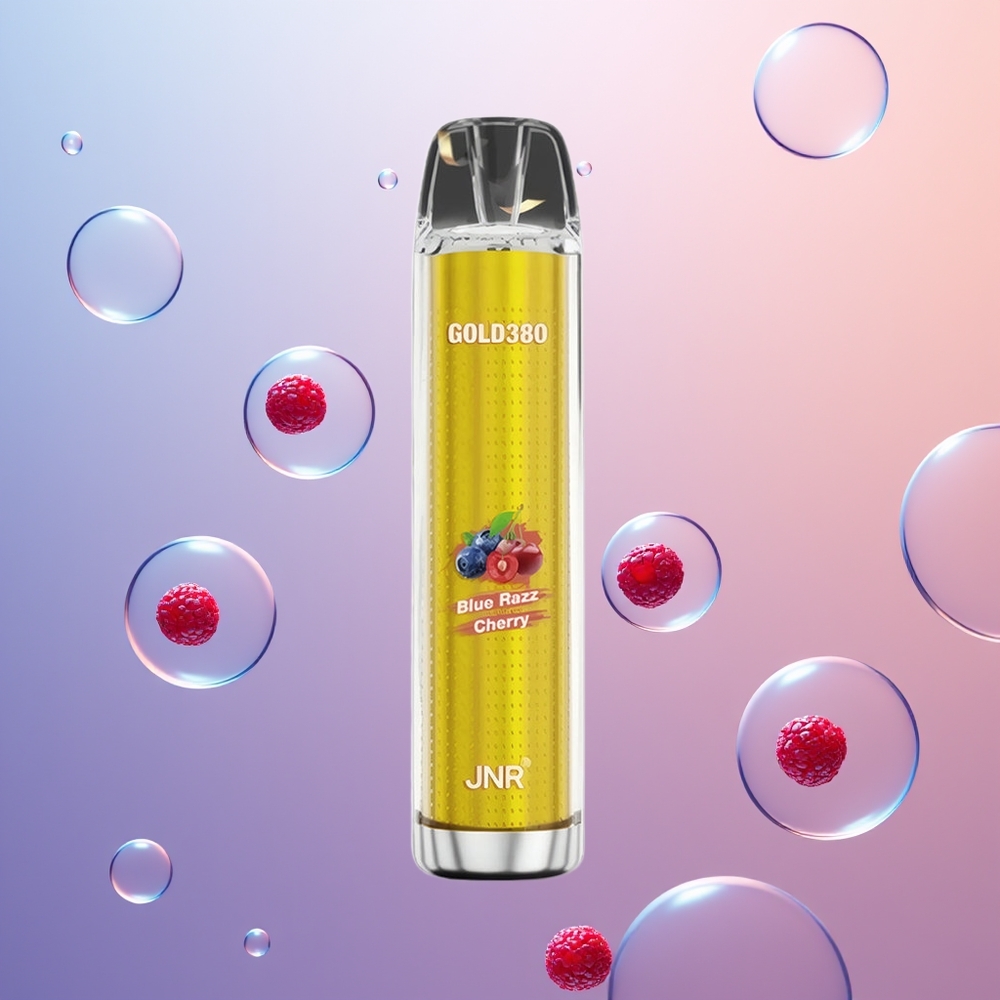 JNR Gold380 6000 Blå Hindbær Kirsebær 1500mAh 1.0ohm