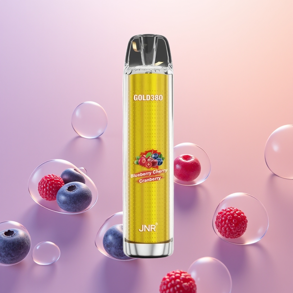 JNR Gold380 6000 Blåbær Kirsebær Tranebær 1500mAh 1.0ohm