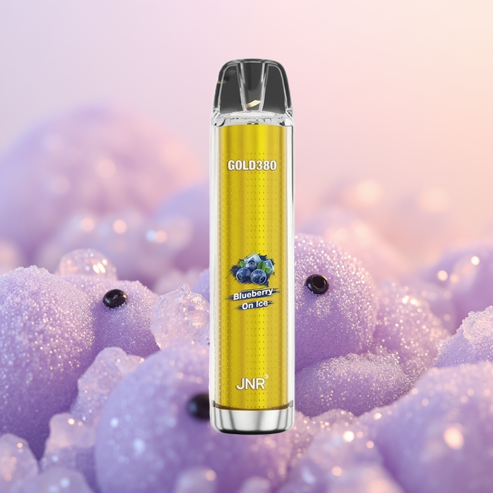JNR Gold380 6000 Blåbær På Is med 1500mAh og 1.0ohm Mesh