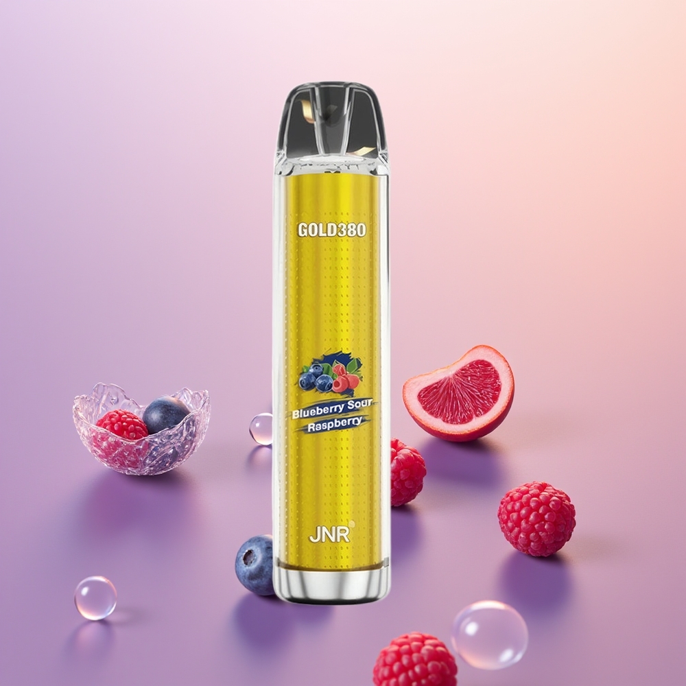 JNR Gold380 6000 Blåbær Sur Hindbær 1500mAh 1.0ohm