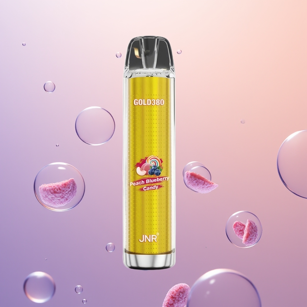JNR Gold380 6000 Fersken Blåbær 1500mAh 1.0ohm Mesh