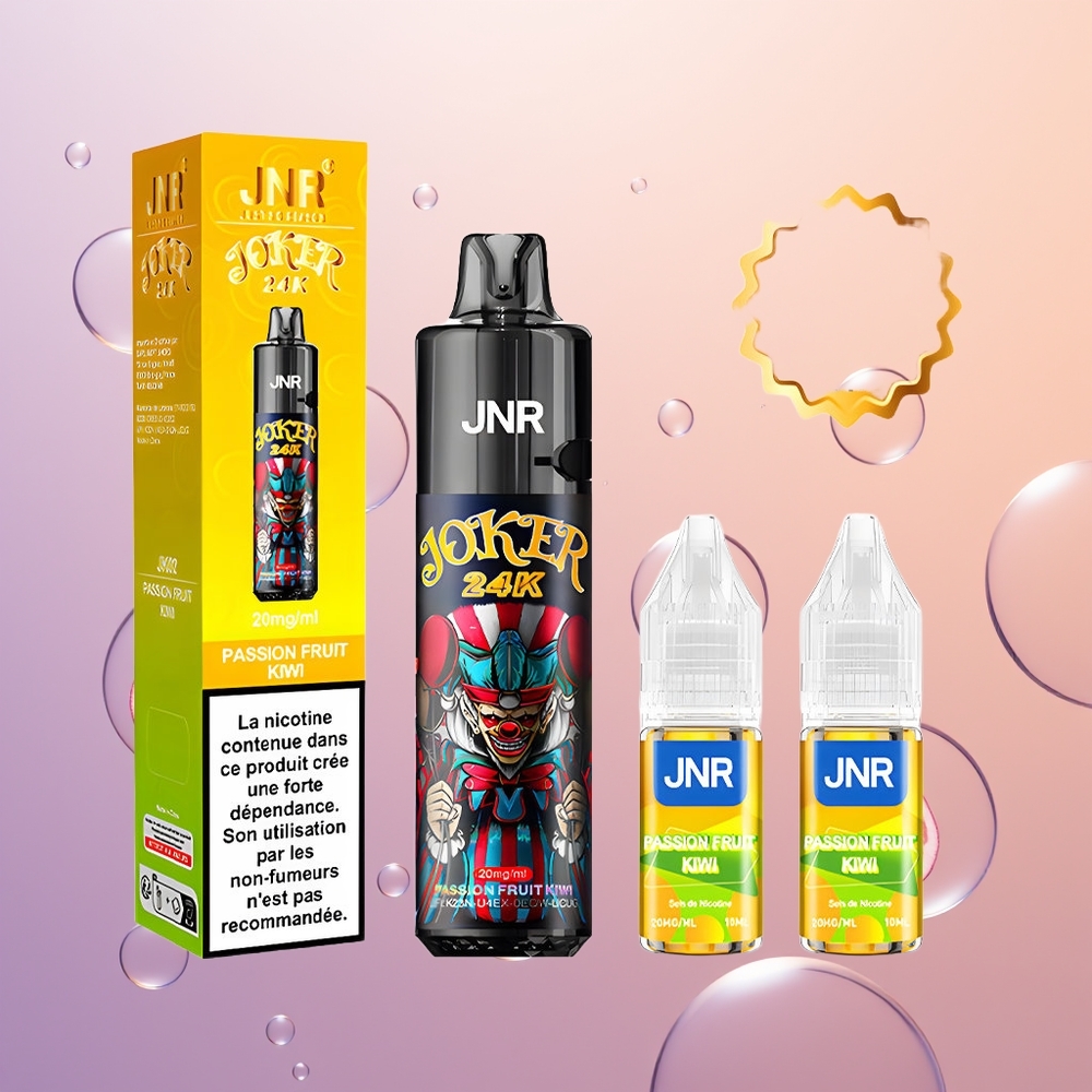 JNR Joker 24K Passionfrugt Kiwi 10ml Type-C