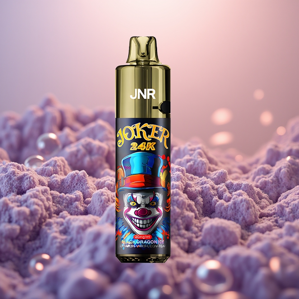 JNR Joker 24K Sort Drage Is med 2% Nikotin og 800mAh Batteri