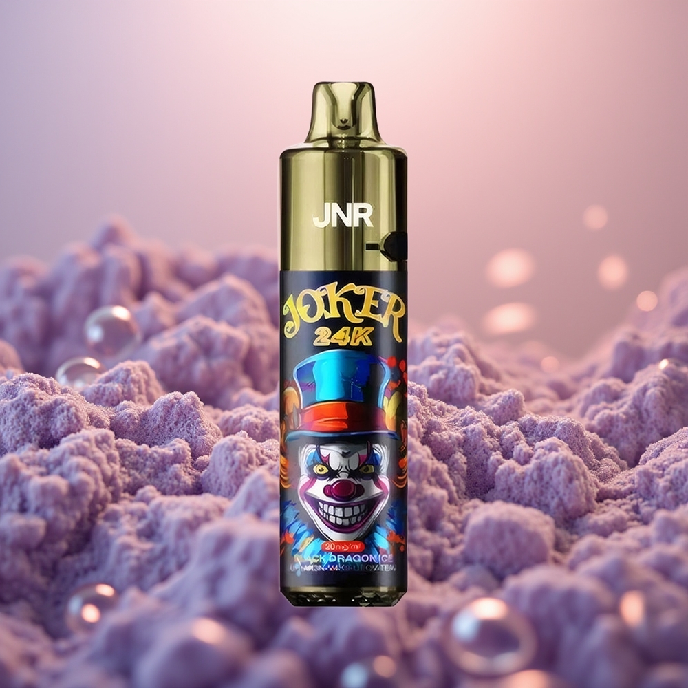 JNR Joker 24K Sort Drage Is med 2% Nikotin og 800mAh Batteri
