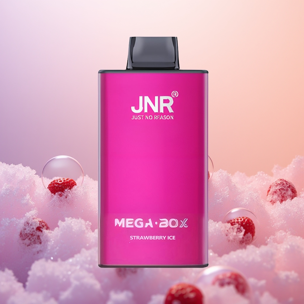JNR Mega Box 25000 Jordbær Is Dual Mesh & Type-C