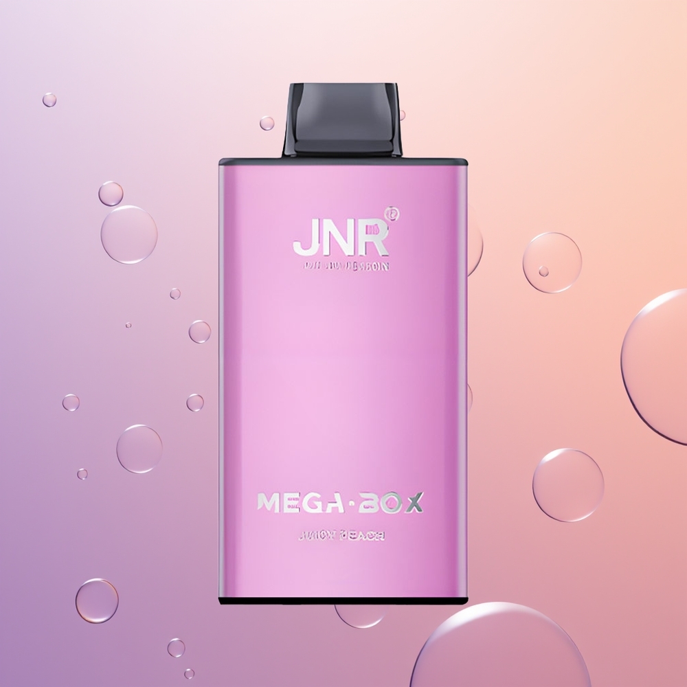 JNR Mega Box 25000 Saftig Fersken Dual Mesh & Type-C Hurtigladning