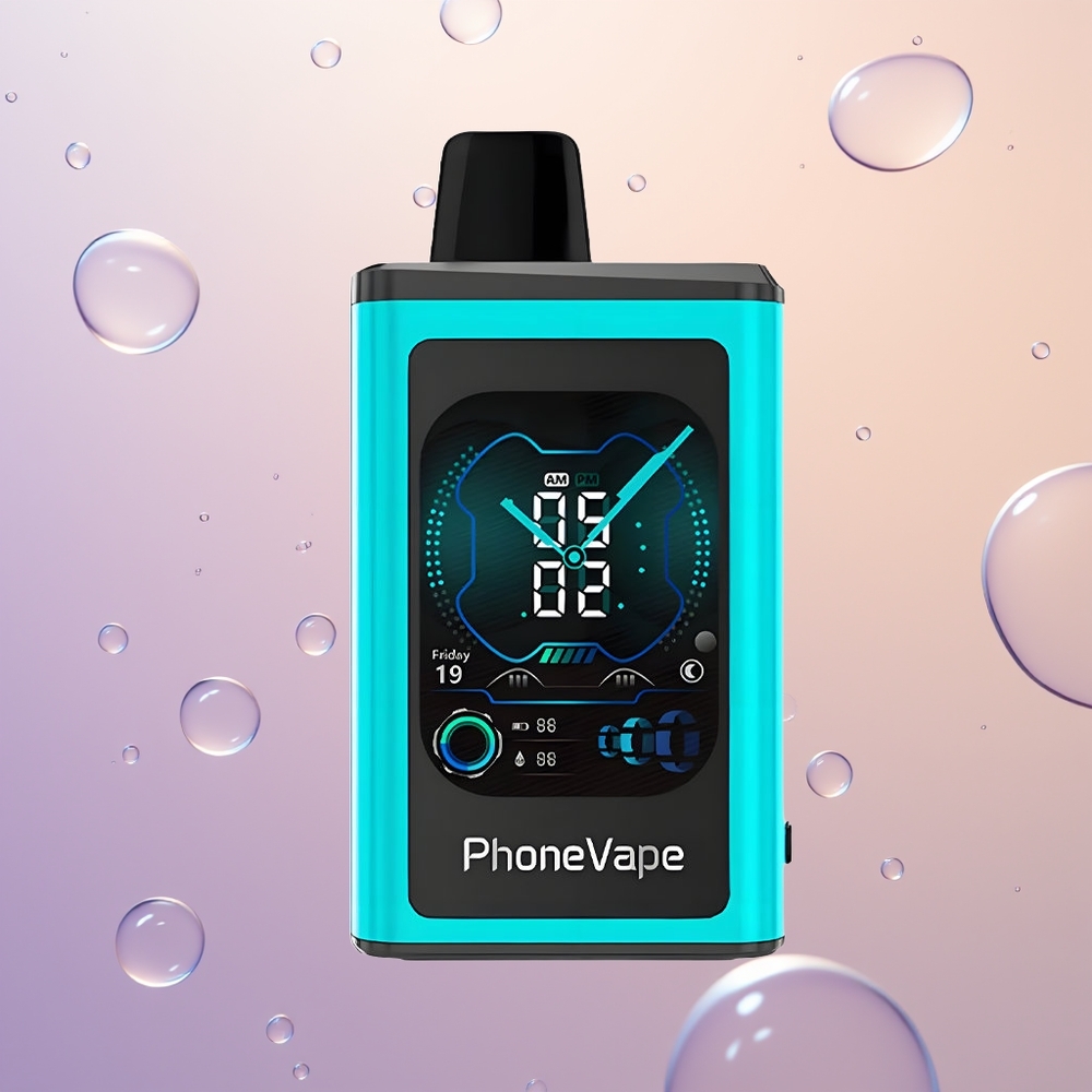 JNR PhoneVape 30000 København Mynte Turbo Skærm