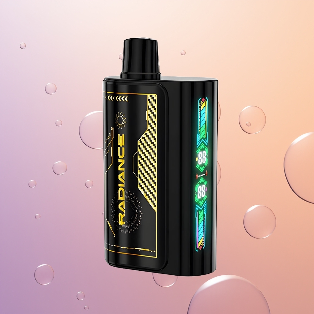 JNR Radiance 31000 Fersken Mango Ananas Dual Mesh Coil Type-C Opladning