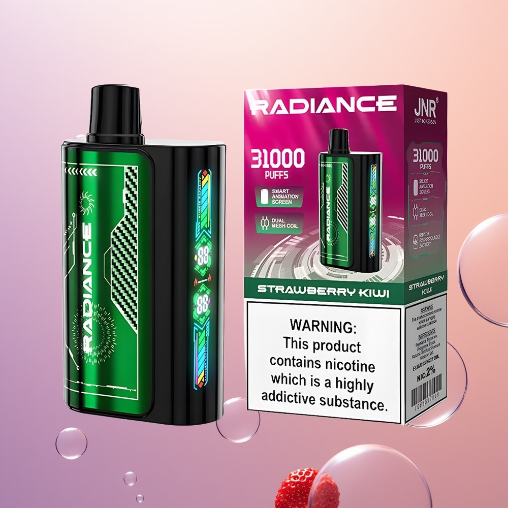 JNR Radiance 31000 Jordbær Kiwi 28ml Dual Mesh
