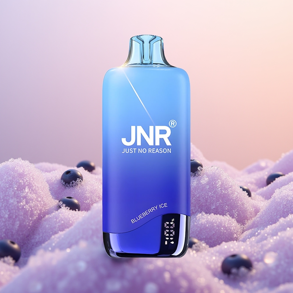 JNR Rainbow 10500 Blåbær Is 0.8ohm 600mAh