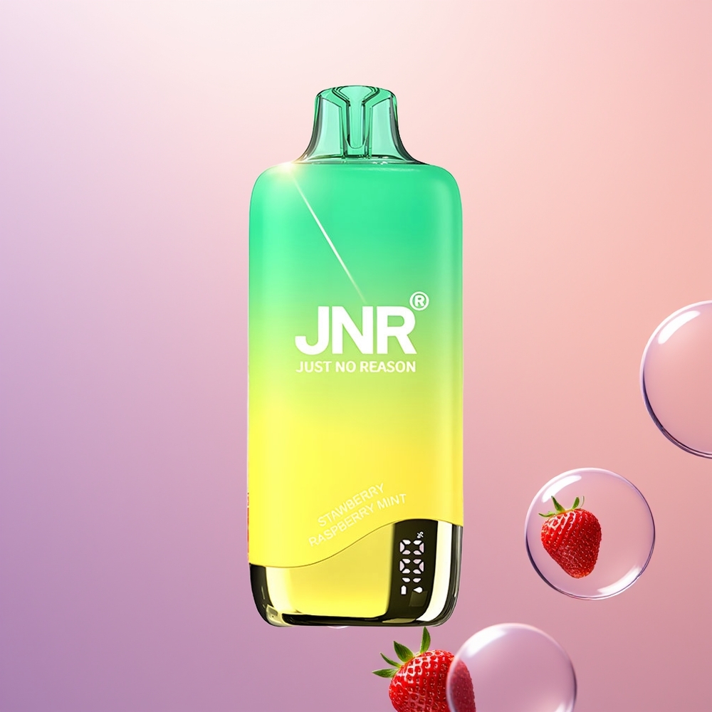 JNR Rainbow 10500 Jordbær Ferskenmynte 600mAh 18ml