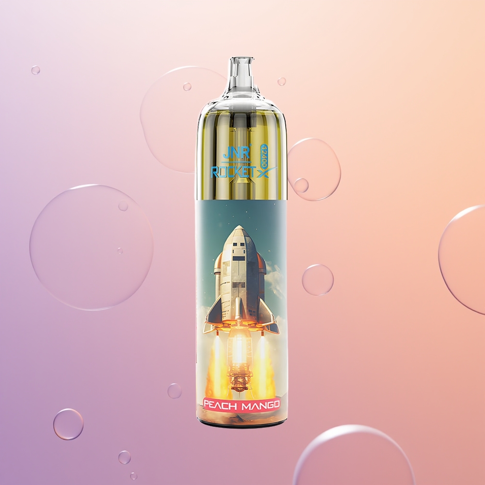 JNR Rocket-X 12400 Fersken Mango Justerbar Luftstrøm Typ-C Hurtigopladning