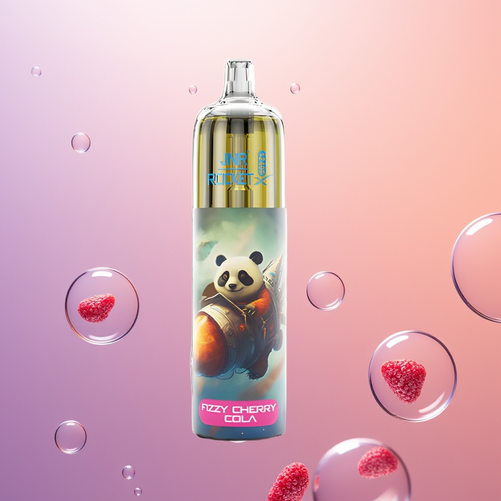 JNR Rocket-X 12400 Frisk Kirsebær Cola med Justerbar Luftstrøm og RGB-belysning