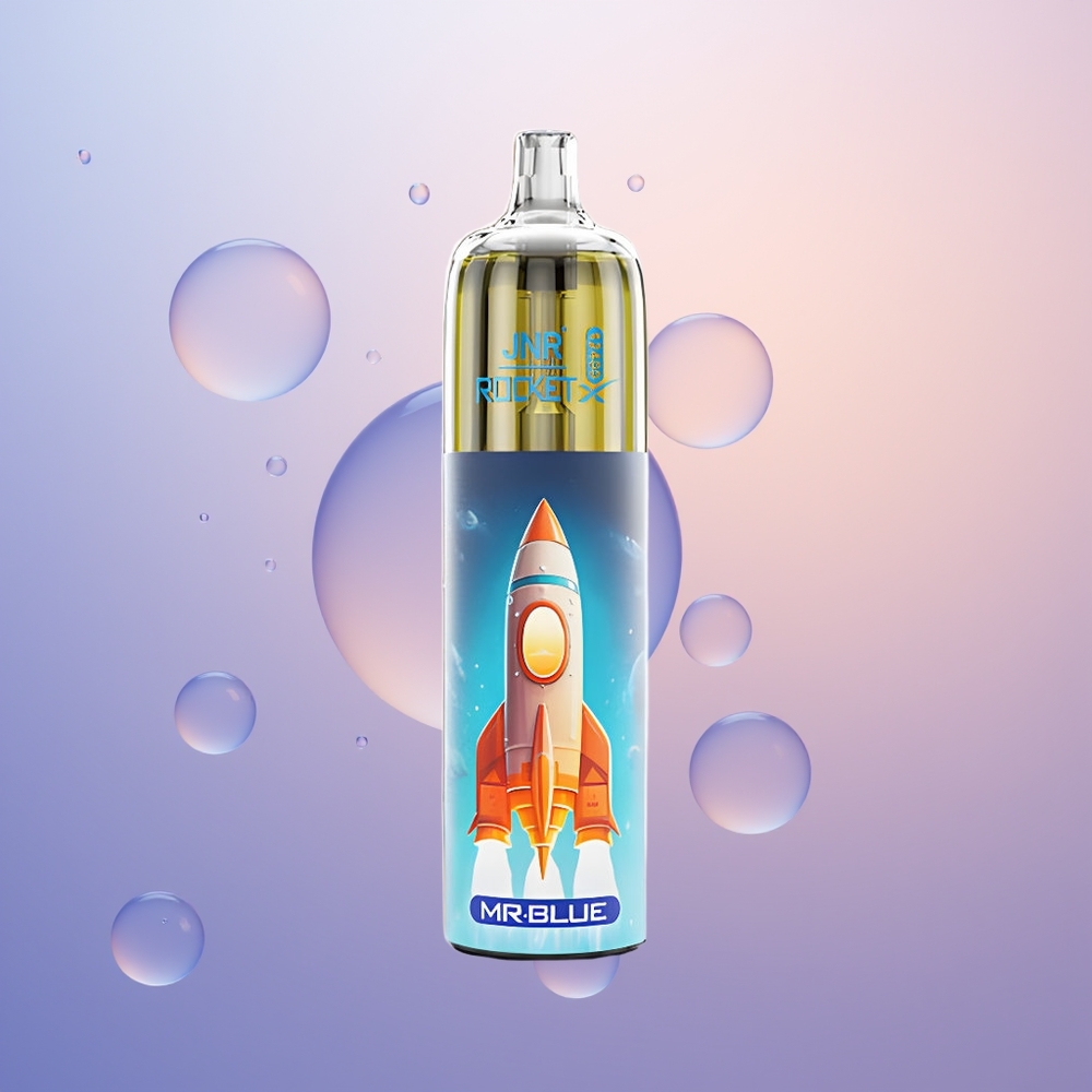 JNR Rocket-X 12400 Hr. Blå Type-C Hurtigladning 1.2ohm Mesh Spole