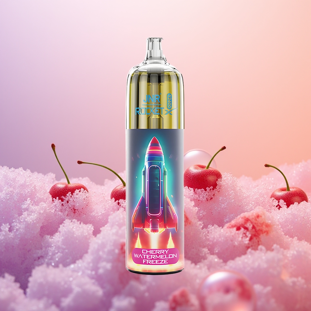 JNR Rocket-X 12400 Kirsebærmelon Frys med Justerbar Luftstrøm og RGB-belysning