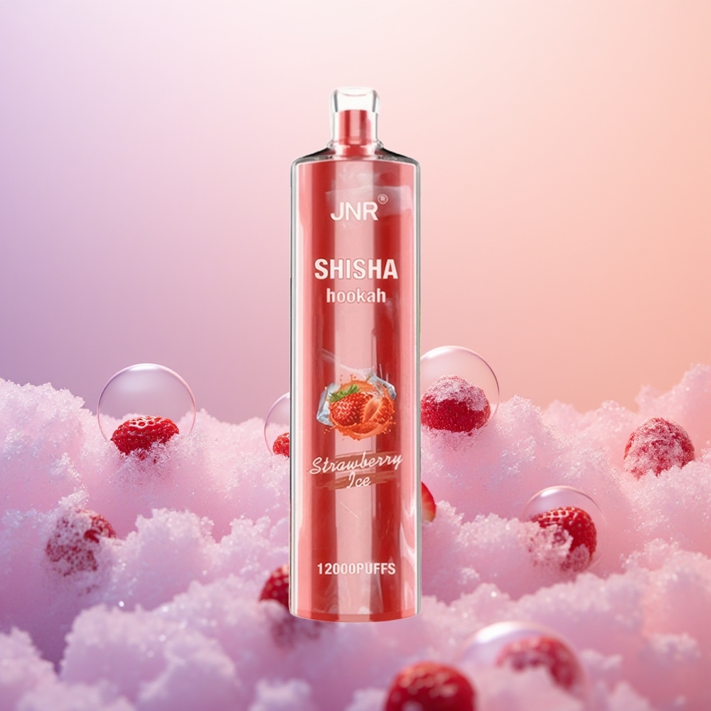 JNR Shisha Hookah 12000 Jordbær Is 750mAh Type-C
