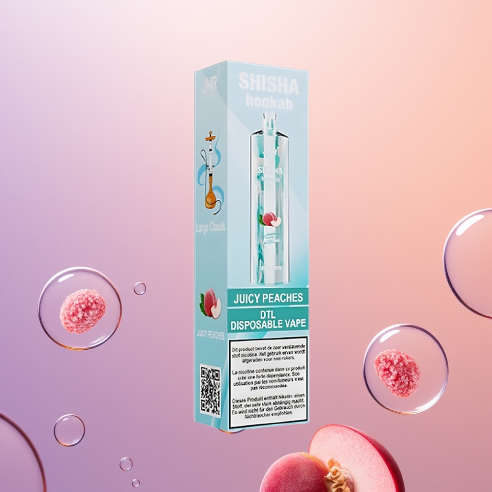 JNR Shisha Hookah 12000 Juicy Ferskener 750mAh Type-C