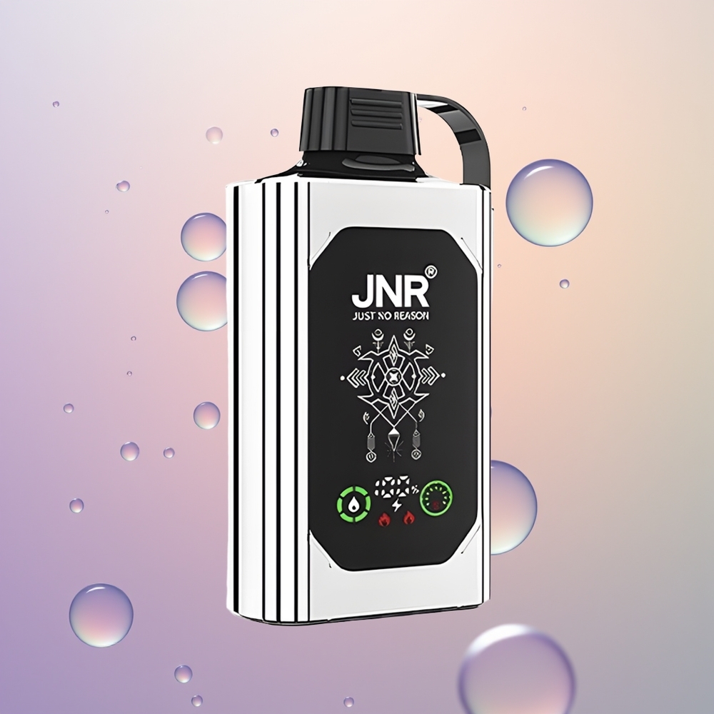 JNR Shisha Hookah Box 20500 Dobbelt Melon Mynte HD Skærm & Dual Mesh Spole
