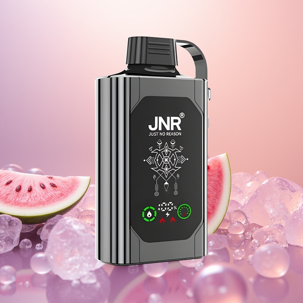 JNR Shisha Hookah Box 20500 Vandmelon Is Dual Mesh & Type-C Hurtigladning