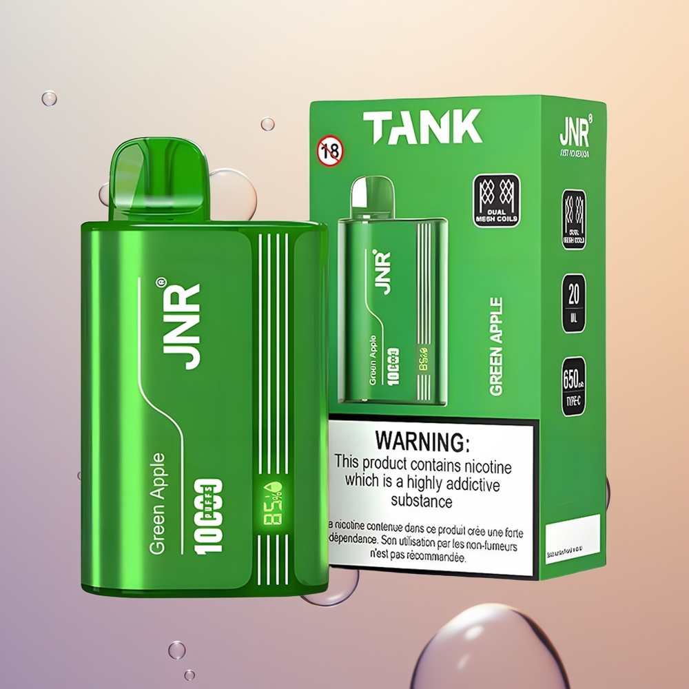 JNR Tank 10000 Grøn Æble Fersken Pære Digital Type-C