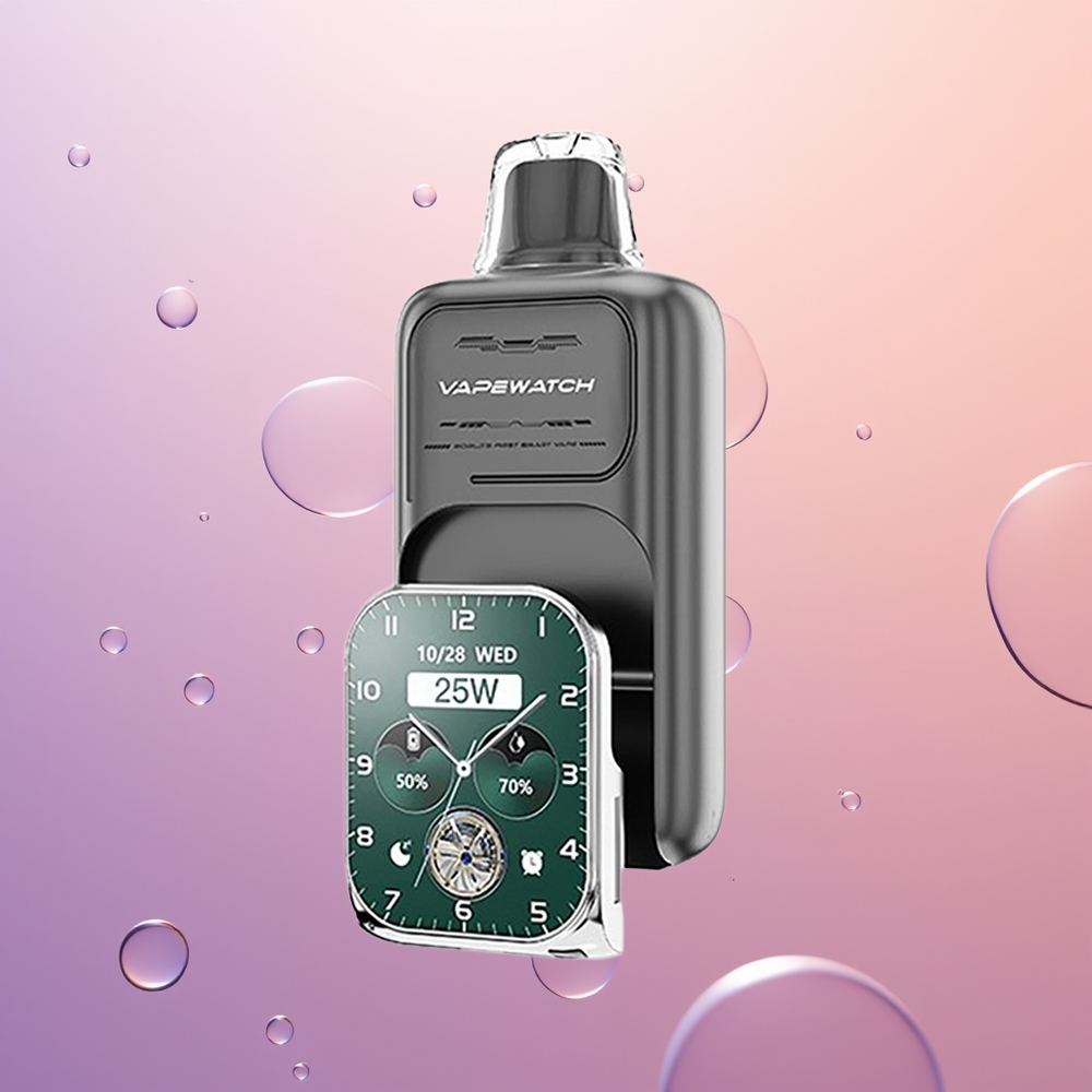 JNR VapeWatch 30000 Tredoble Bær Dual Mesh & Type-C Hurtigopladning