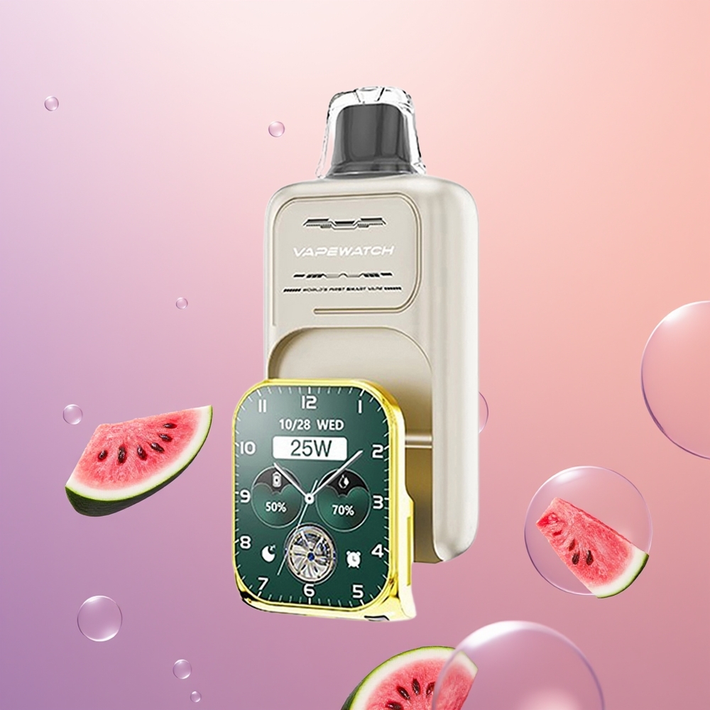 JNR VapeWatch 30000 Vandmelon Is Dual Mesh 1000mAh Type-C