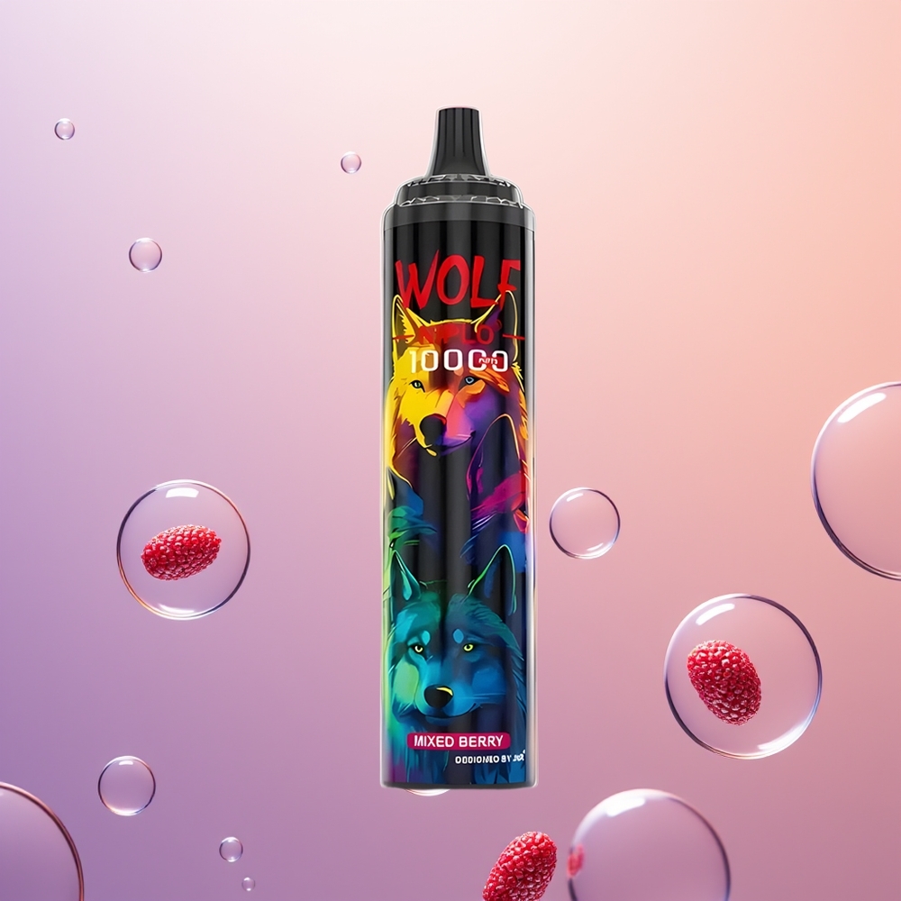 JNR Wolf Niplo 10000 Blandet Bær 650mAh Type-C