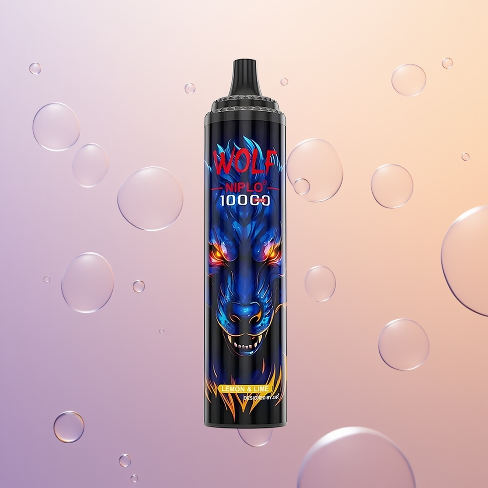 JNR Wolf Niplo 10000 Citron & Lime Type-C Hurtigladning 20ml