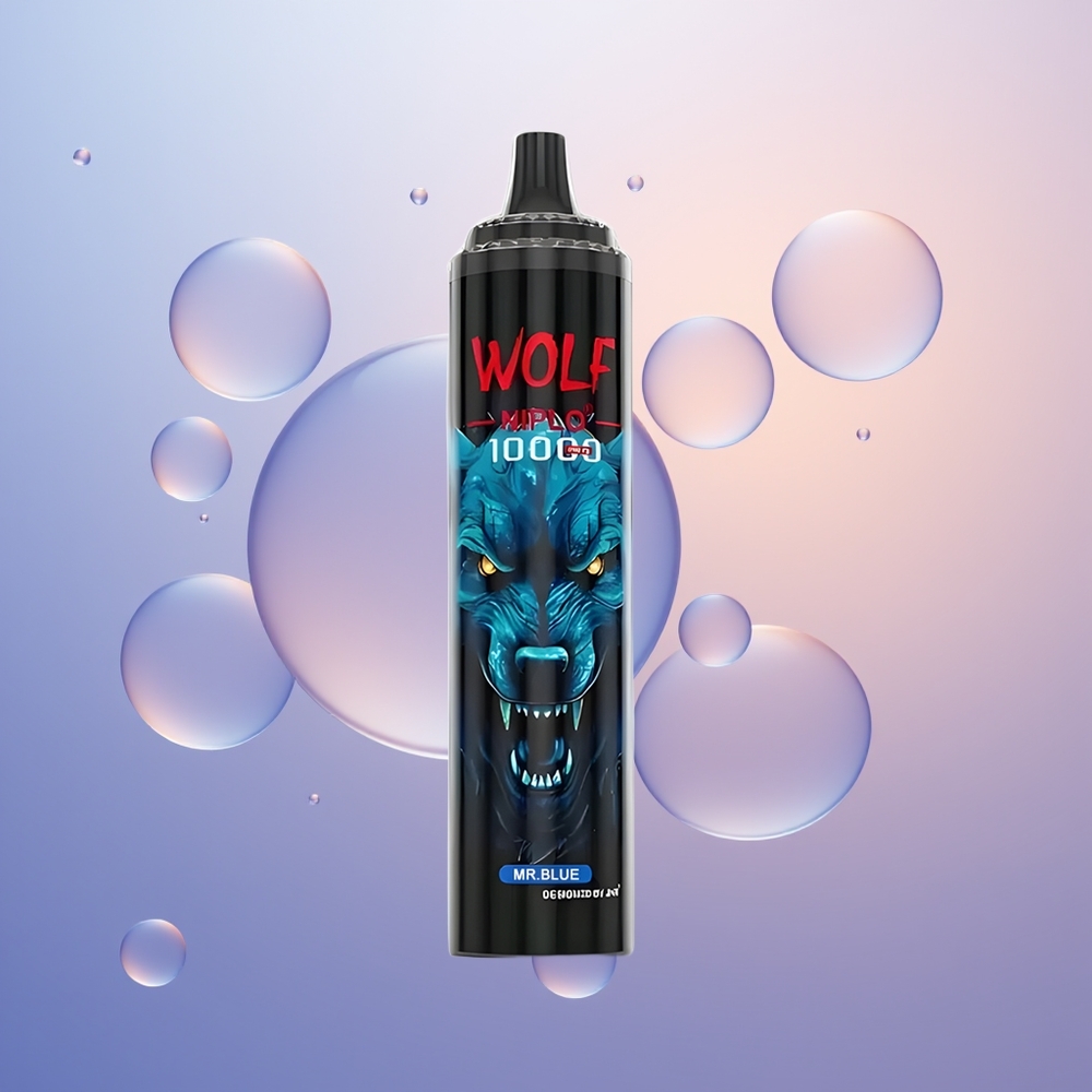 JNR Wolf Niplo 10000 Hr Blå 20ml 1.0 Ohm