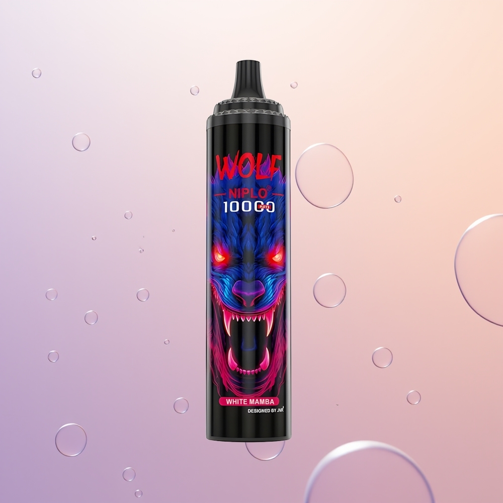 JNR Wolf Niplo 10000 Hvid Mamba 20ml 650mAh