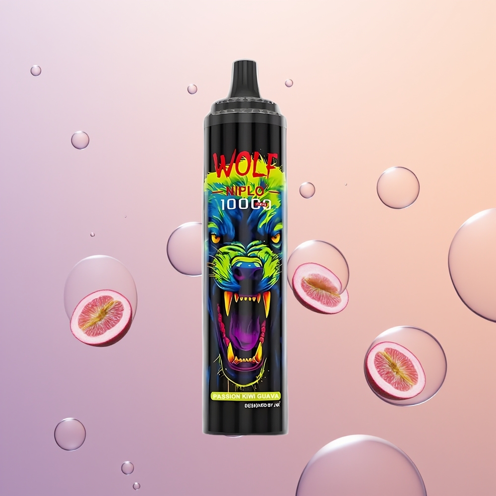 JNR Wolf Niplo 10000 Passion Kiwi Guava 1.0 Ohm Type-C