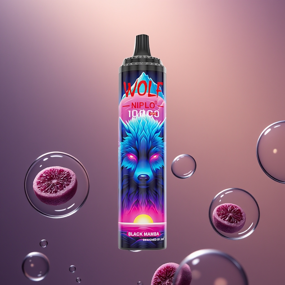 JNR Wolf Niplo 10000 Sort Mamba 20ml Type-C