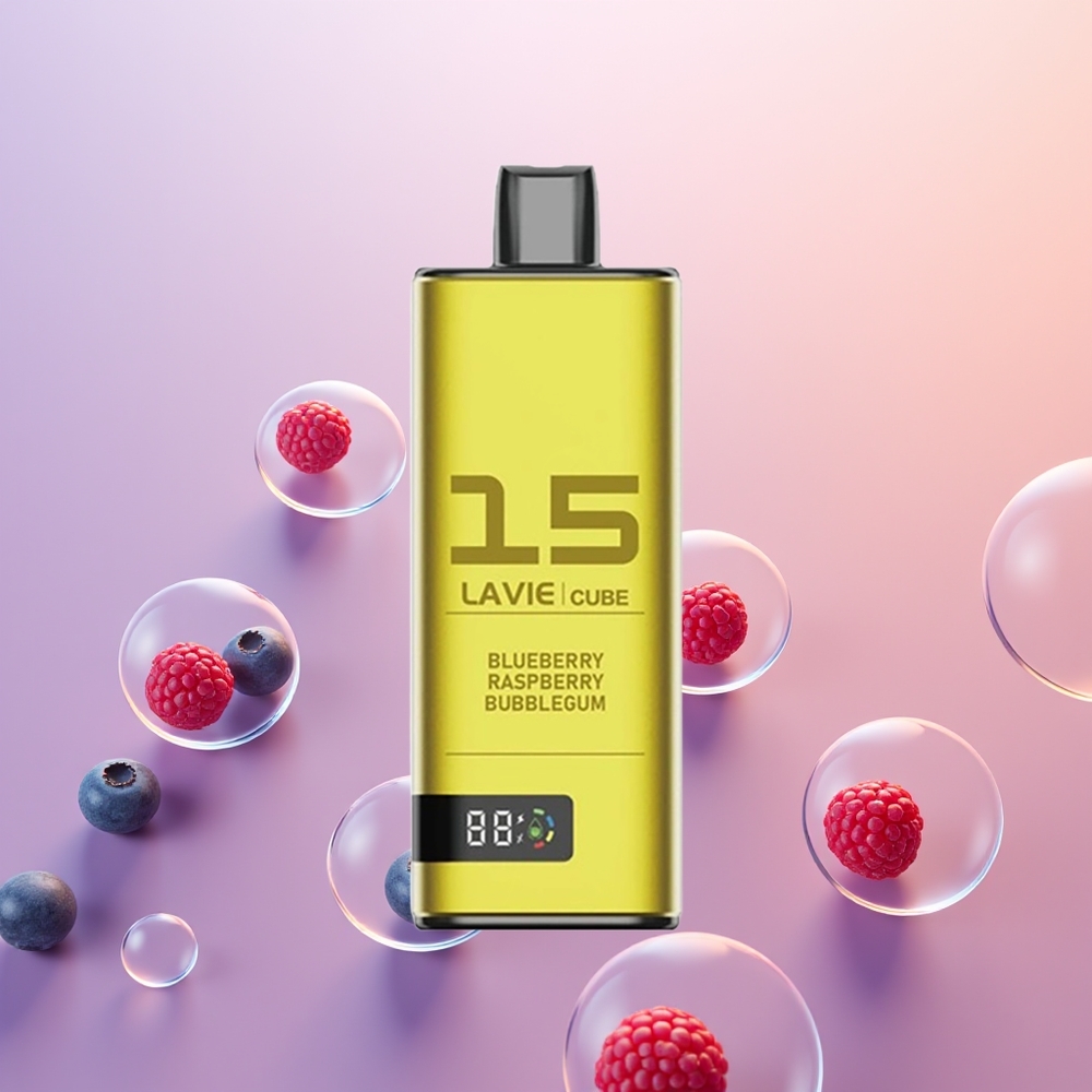 Lavie Cube 20000 Blåbær Hindbær Bubblegum 28ML Type C