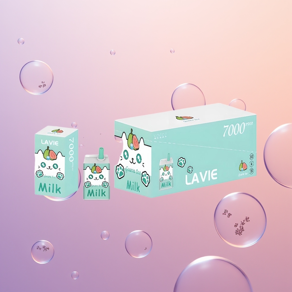 Lavie Milk 7000 Guava Is med 16ML og 600mAh