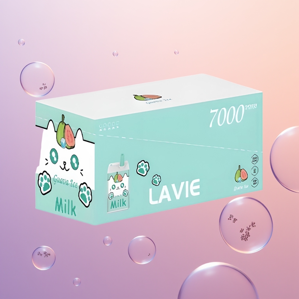 Lavie Milk 7000 Guava Is med 16ML og 600mAh