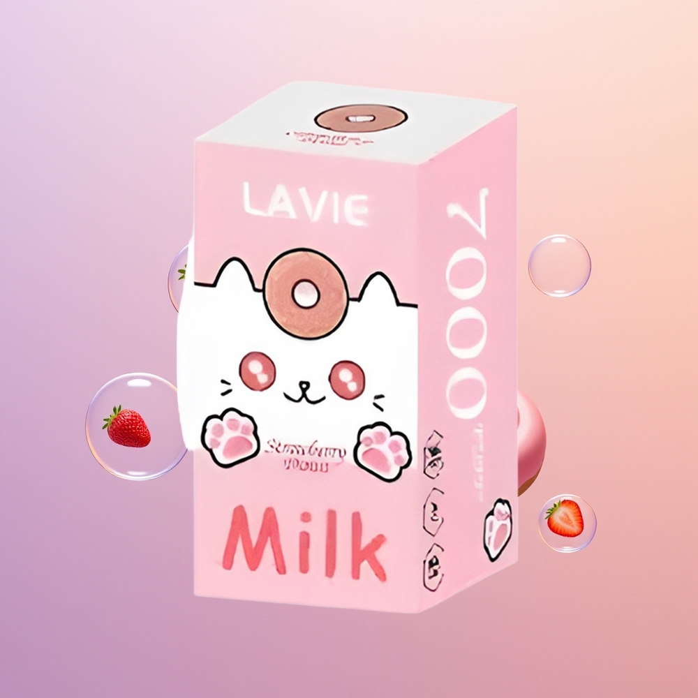 Lavie Milk 7000 Jordbær Donut 16ML Type C