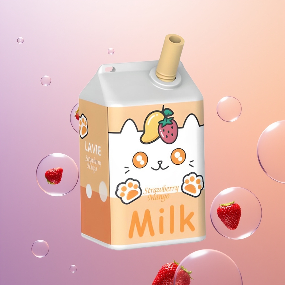 Lavie Milk 7000 Jordbær Mango 600mAh Type C